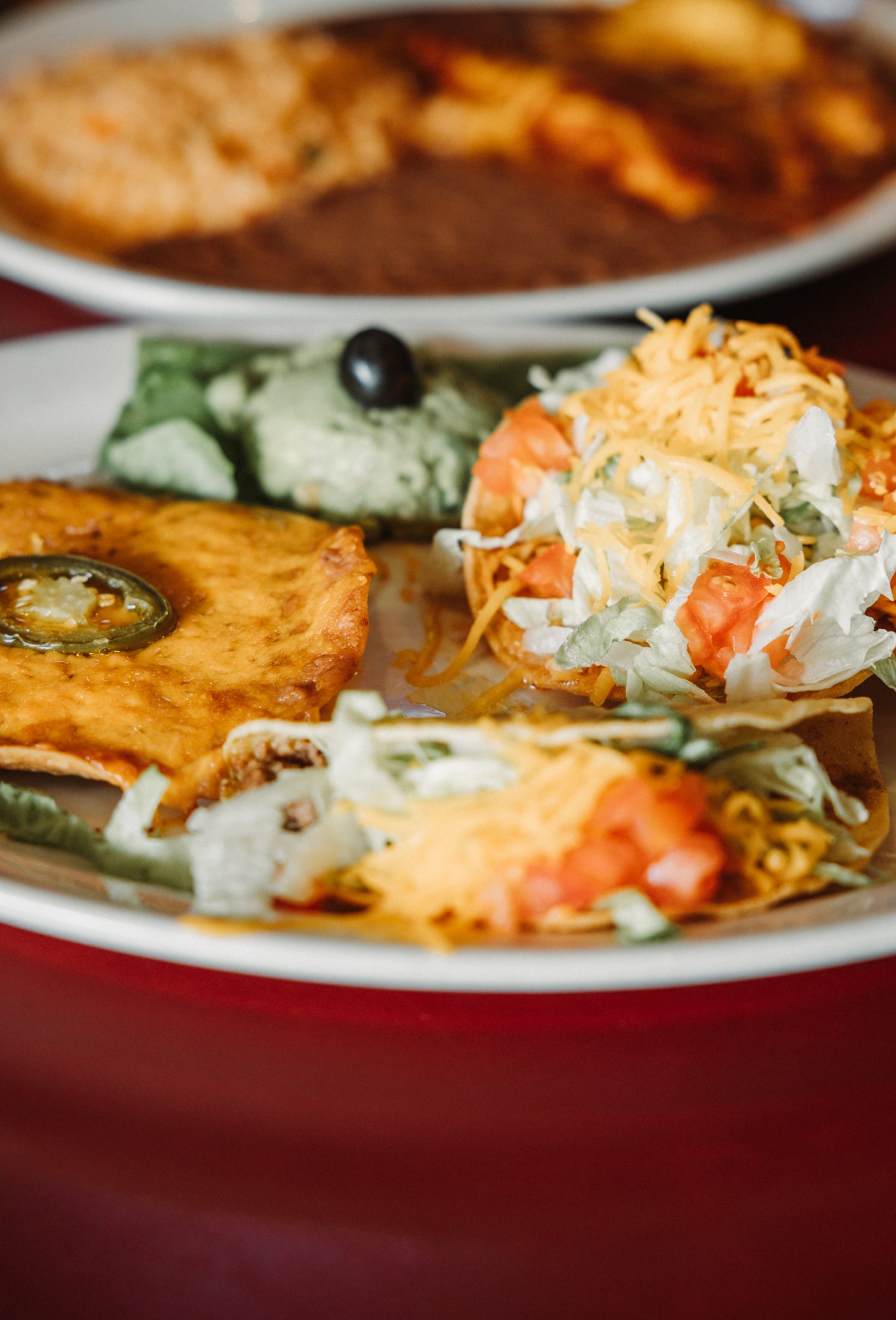 La Casa del Sol signature plate reel